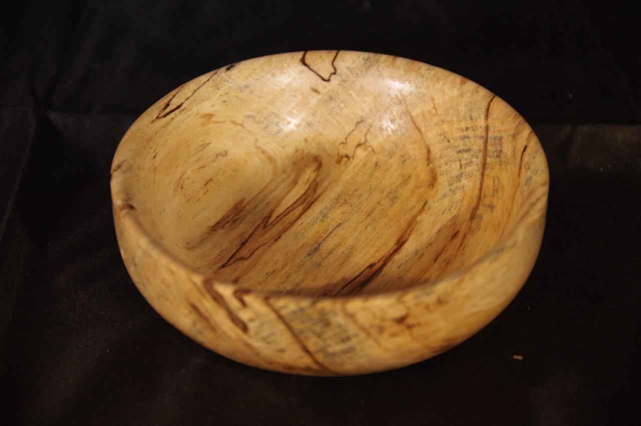 Medium spalted beech bowl