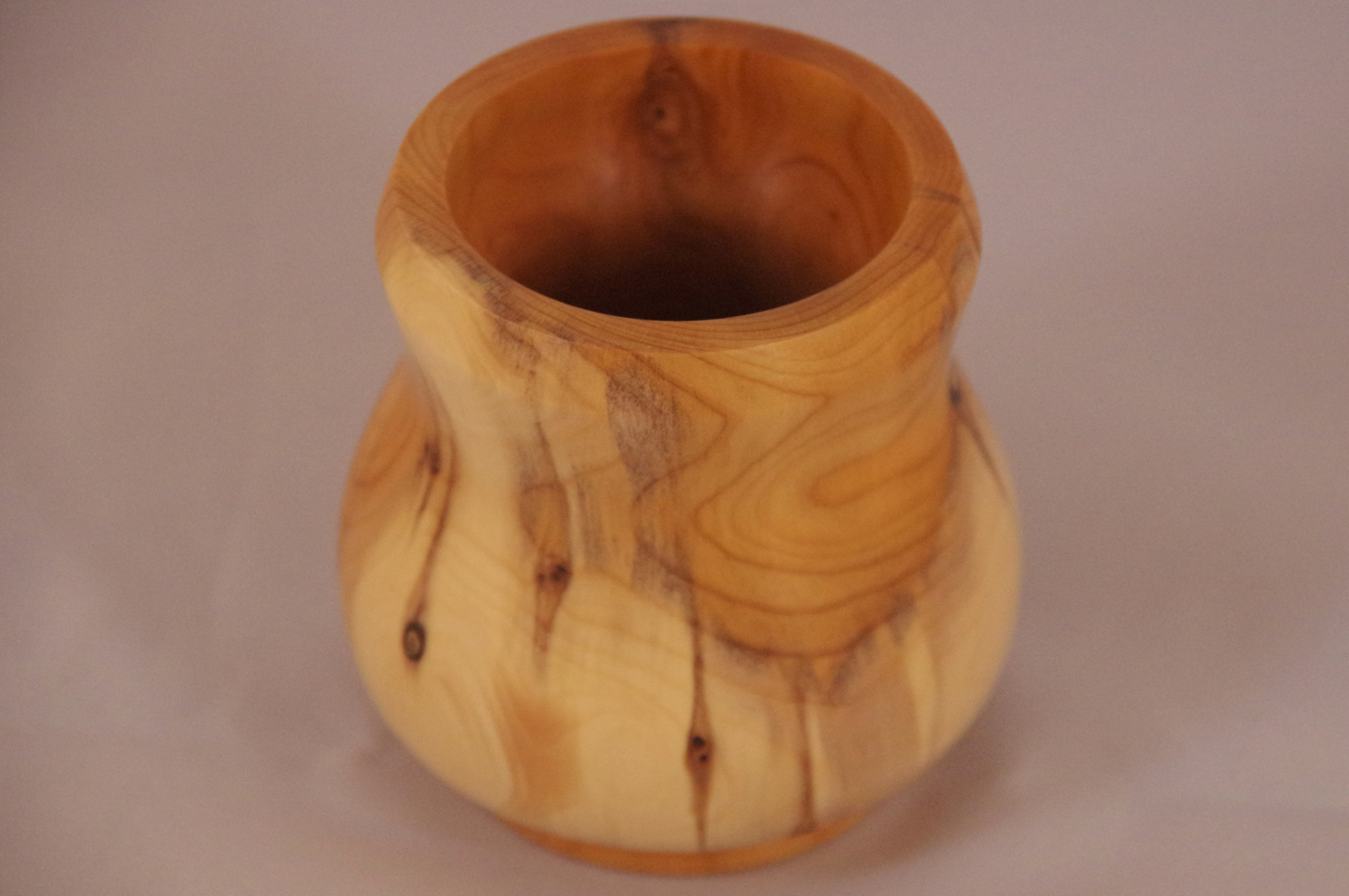 Small yew vase