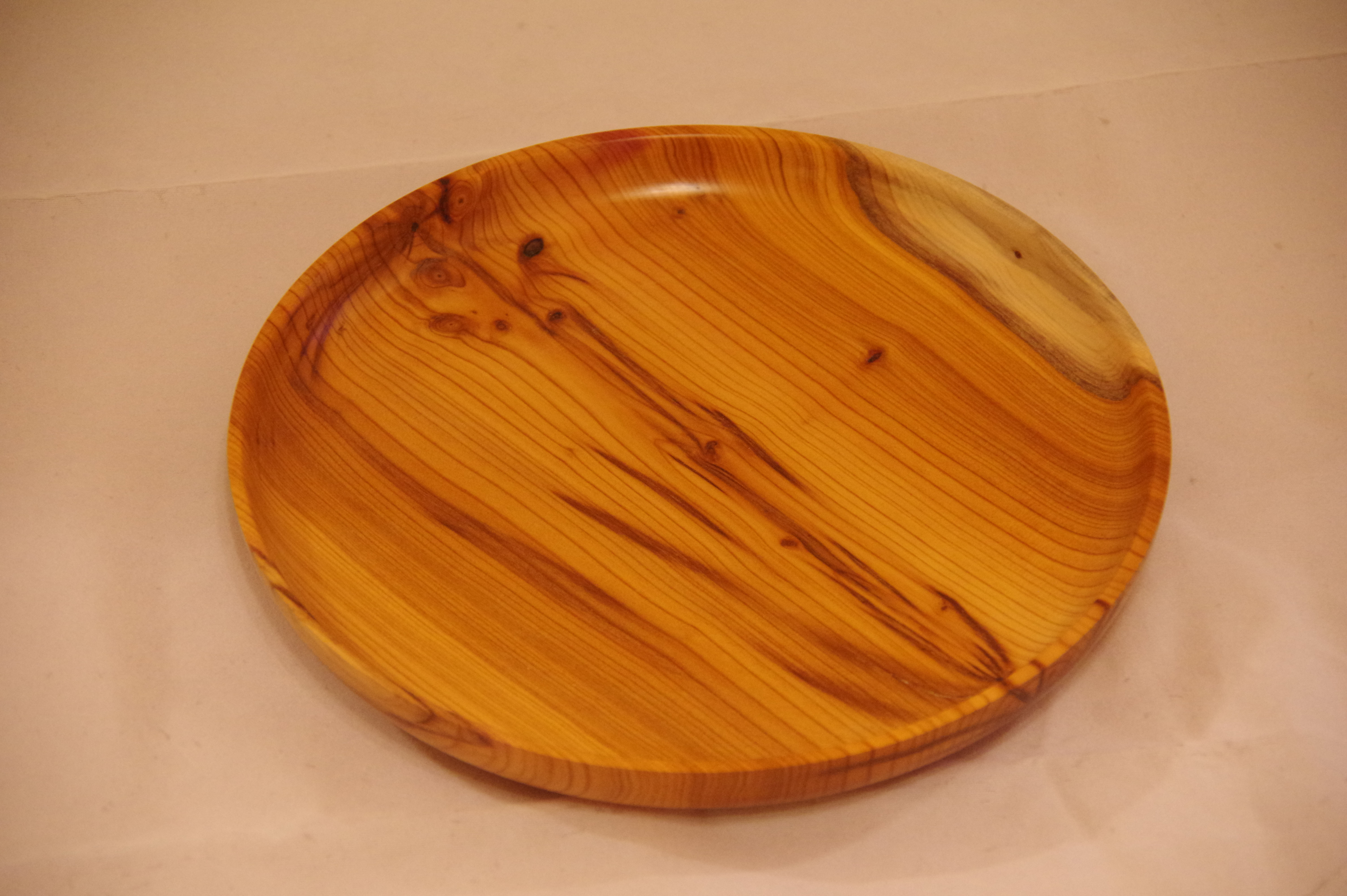 Yew platter