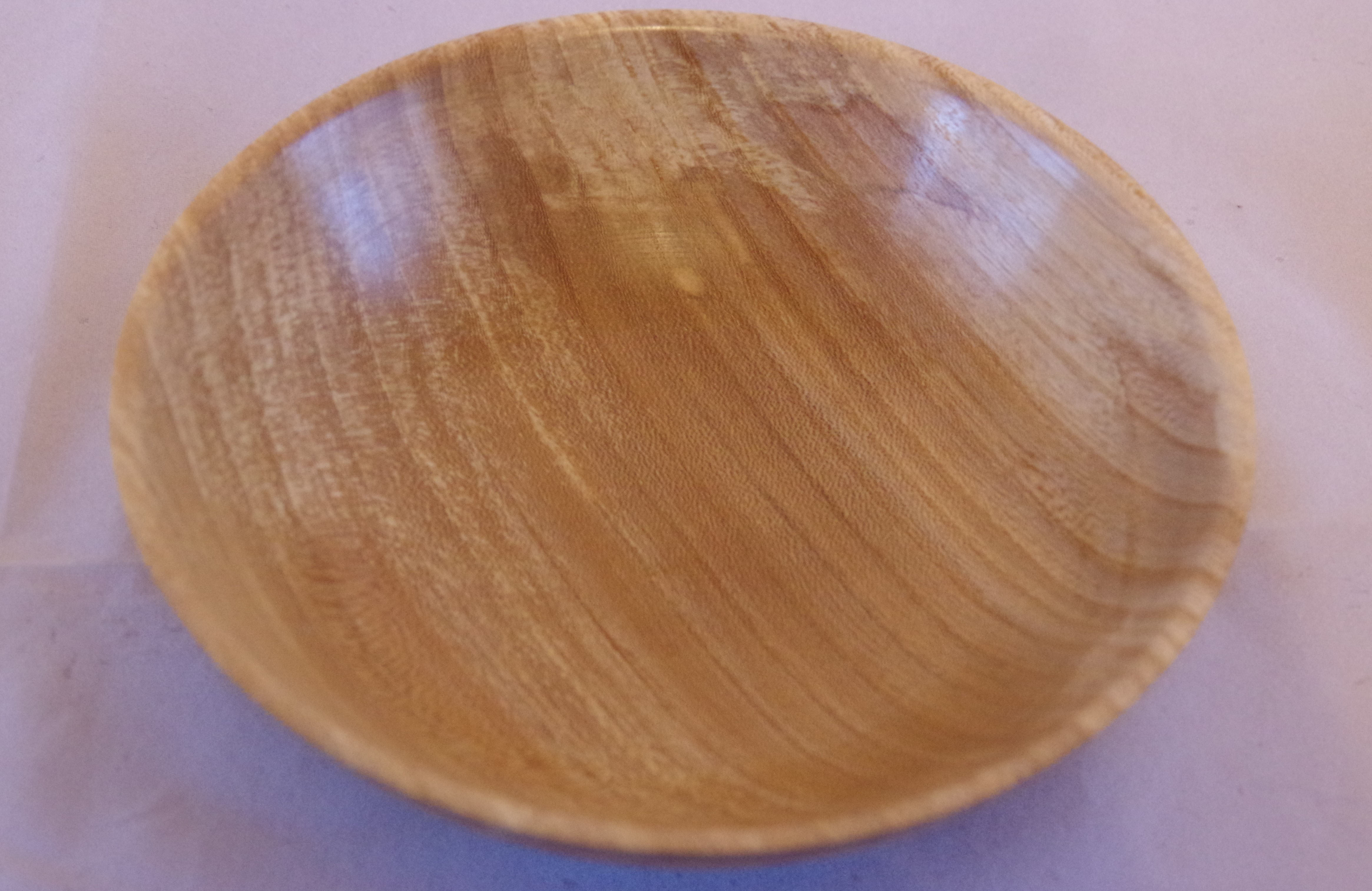 Small elm platter